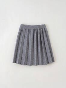 SHEIN 女童（大）毛衣短裙 - 灰色 - 查看 2