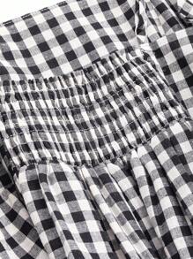 DAZY Gingham Print Cami Dress Without Tee,Fall Clothes