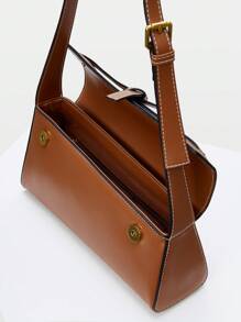 MOTF PREMIUM ASYMMETRIC BAG - Brown - View 7