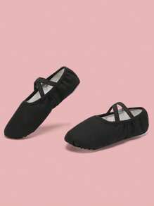 Ballet Dance Shoes For Girls Soft Sole Ballet Flats Dance Slippers