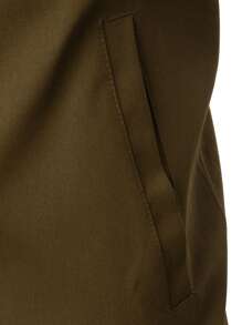 Manfinity Homme 男士拉链立领夹克，外出基本款长袖夹克，适合送给朋友、丈夫、男朋友的礼物，秋季