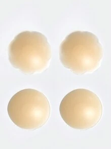 2pairs Self Adhesive Silicone Nipple Cover Boob Pads