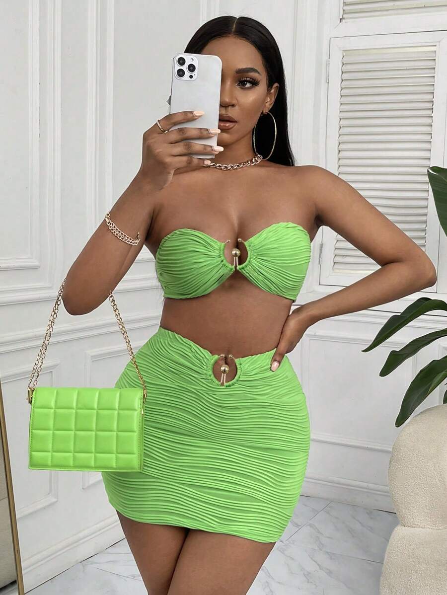 SHEIN SXY 女士兩件套