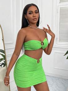 SHEIN SXY 女士兩件套