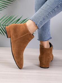 Botas para mujeres casual & de moda - Marrón - Ver 2