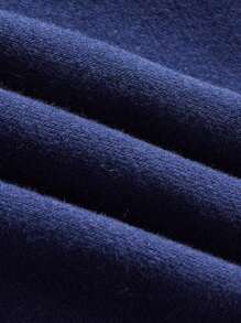 Cozy Pixies Baby Boy Letter Graphic Sweatshirt & Sweatpants - Light Grey - View 5