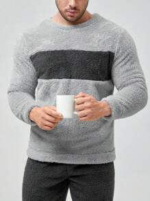 Nam Khối màu Teddy Bộ PJ - Nhiều màu - Xem 5
