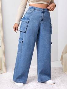Jeans Donna Love Indigo – Taglia 16, Vita Alta, Taglio Capri, Tasche E Ricami – Nuovi Con Etichette