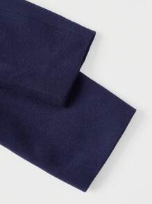 GENTILAND Hombres Abrigo con doble botonadura y cuello con solapa - Azul Marino - Ver 3