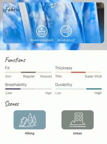 In My Nature 紮染翻蓋口袋落肩袖夾克