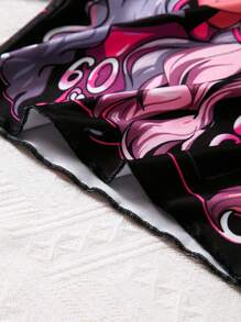 SHEIN Young Girl Figure Graphic Tee - White - View 6