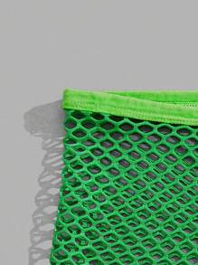 男士3入組鏤空平角內褲 - 彩色 - 查看 5