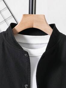 男童（大）夾克 - 黑色 - 查看 5