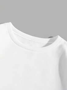 RueChic Sudadera con estampado floral para hombres en otoño e invierno