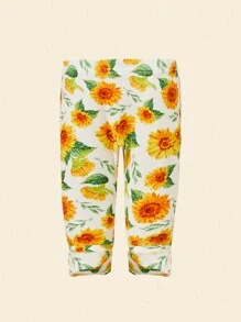 SHEIN Bộ đồ Em bé Nút Hoa - Nhiều màu - Xem 5