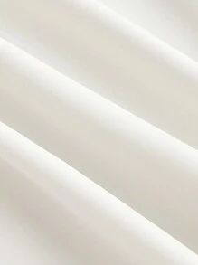 SHEIN MOD Women's Solid Color Daily A-Line Skirt, Back To School Clothes, Brunch, School Clothes, Club Women Outfits, Teacher Skirt, Business Skirt - Apricot - View 4