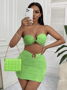 SHEIN SXY 女士兩件套