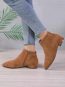 Botas para mujeres casual & de moda - Marrón - Ver 1