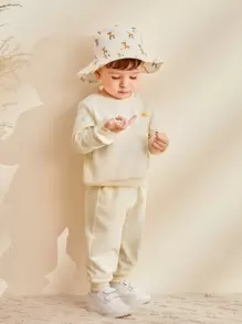 Cozy Pixies Children's Animal Print Bucket Hat For Babies And Kids - Beige - View 7