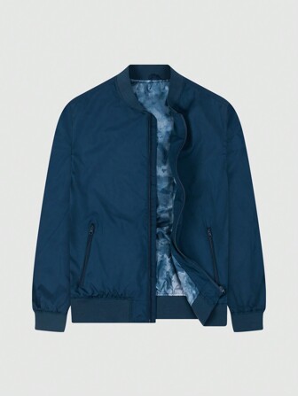 MADHERO Men Bomber Jacket Lightweight Slim Fit Softshell Windbreaker, For Fall