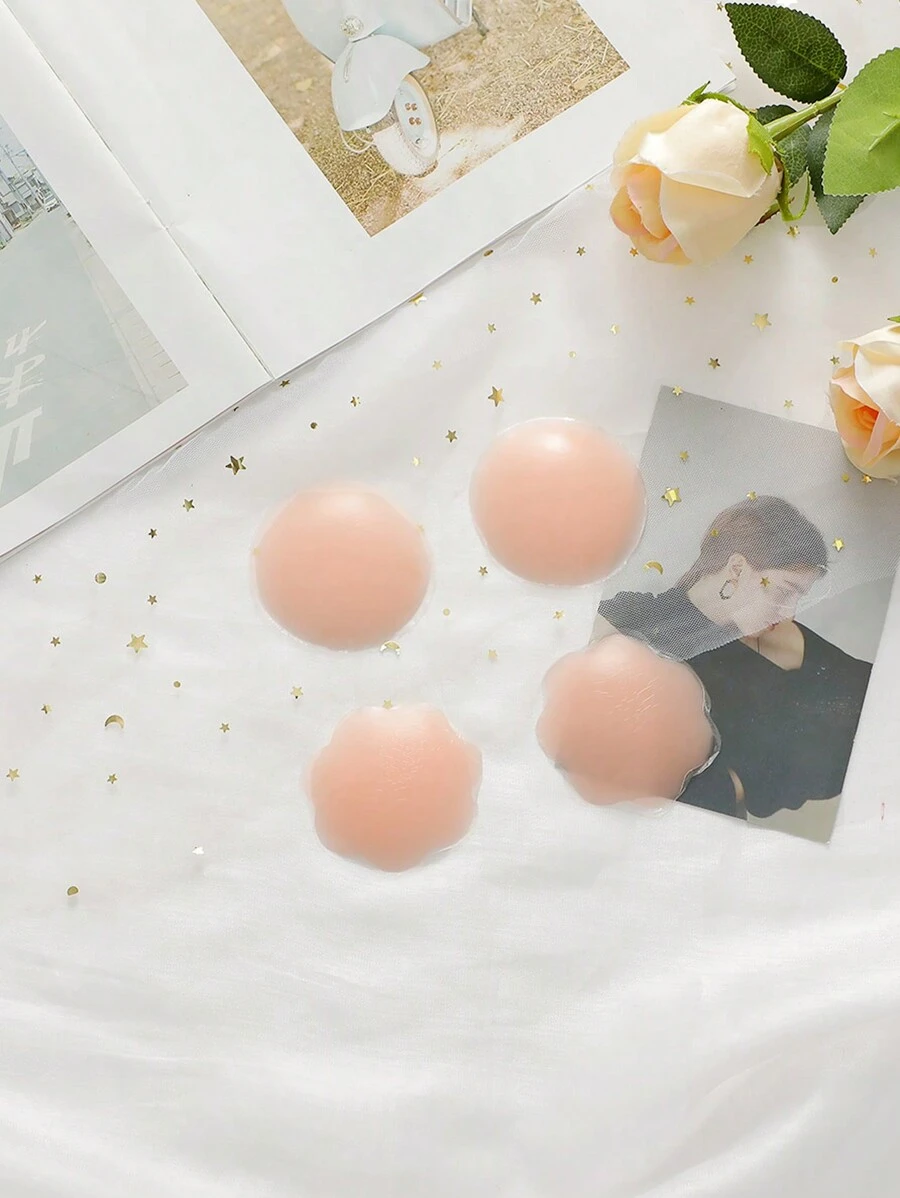 Silica Gel Nipple Cover 2pairs SHEIN USA