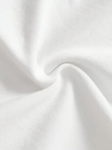 Baby Boy'S Cartoon Printed Short Sleeve Casual Top Suitable For Summer - White - View 3