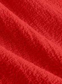 SHEIN MOD Mono de tirantes de hombros con cordón pecho con fruncido