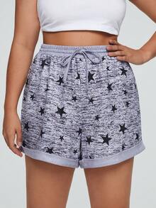 Calvaya 大碼短褲 - 灰色 - 查看 4