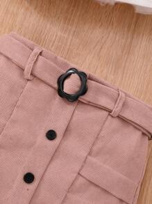 女童（大）兩件套 - 粉色 - 查看 7