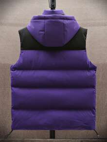 Abrigos de invierno Masculinos - Morado Violeta - Ver 2
