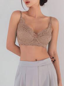 DAZY Floral Lace Underwire Bra