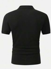 Manfinity Sport Corelite Nam In Động vật Thể thao Áo polo - màu đen - Xem 2