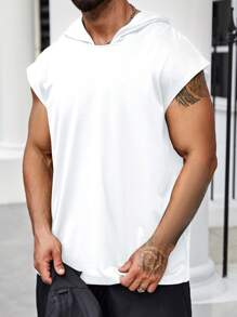 Manfinity Homme Áo ba lỗ Nam Kích thước lớn - trắng - Xem 4