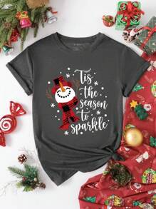 INAWLY Slogan Graphic Tee