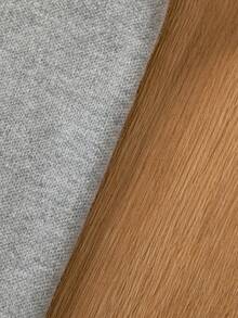 SHEIN Young Girl Geo Pattern Knit Pants - Light Grey - View 4