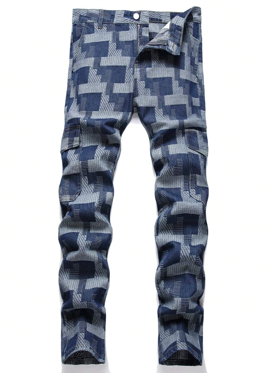 男士牛仔褲 - 彩色 - 查看 1