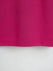 INAWLY Heart And Leopard Print Crop Tee Graphic Cheetah Print Tees Women Tops - Hot Pink - View 4