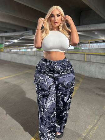 Plus Size Pants Fashion Plus Size Pants SHEIN South Africa