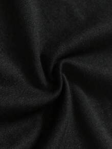 Baby Girl Letter & Graphic Tee - Black - View 6