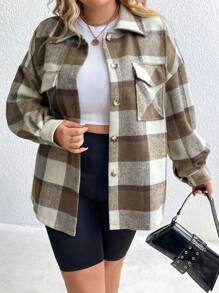 Flirla 大碼外套 - 彩色 - 查看 1