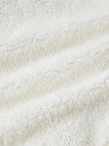 Manfinity VCAY Men 1pc Lapel Neck Overcoat, For Fall Winter - Khaki - View 3