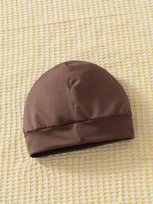 SHEIN 男嬰卡通刺繡流蘇邊連身褲和帽