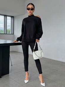 DAZY Quần áo thể thao nữ - màu đen - Xem 4