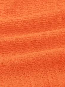 SHEIN ICON 纯色露背上衣