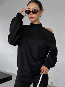 DAZY Quần áo thể thao nữ - màu đen - Xem 2