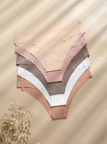 Pack de 5 braguitas sin costuras - Multicolor - Ver 1