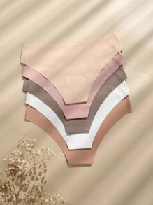 Pack de 5 braguitas sin costuras - Multicolor - Ver 2