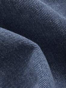 DAZY Slant Pocket Denim Skirt Jeans Skirt - Light Wash - View 6