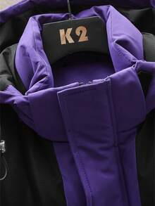 Abrigos de invierno Masculinos - Morado Violeta - Ver 3