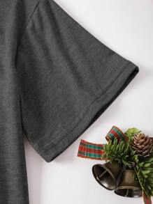 INAWLY Slogan Graphic Tee